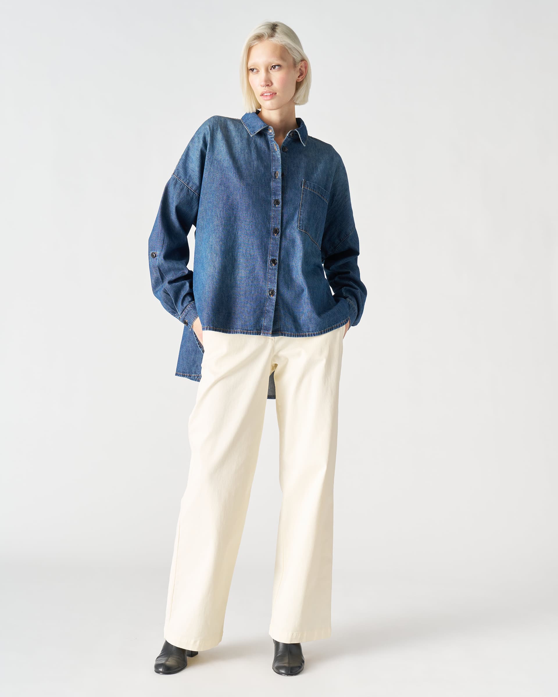 The Market Store | Camicia Denim Over